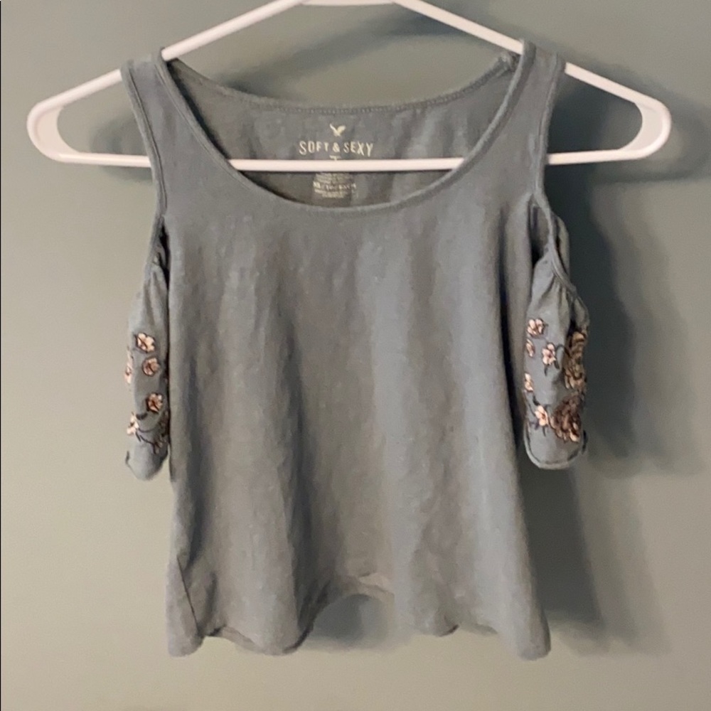 Light Blue Tank Top.